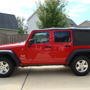 My new Jeep.  First Wrangler in 10 years