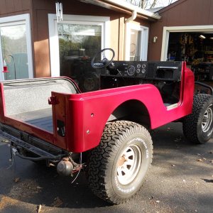 "78 CJ-Just painted Oct.2010