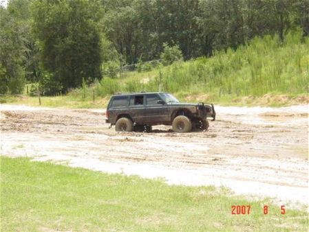 horse track mud hole in FL