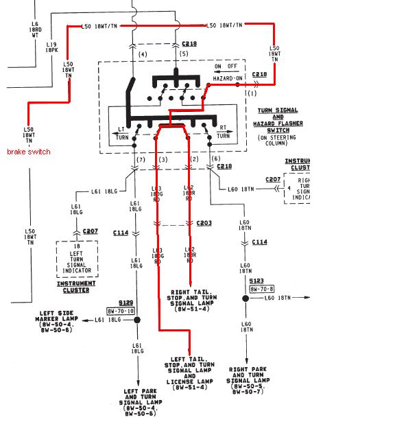 2002 Jeep Grand Cherokee Brake Lights Not Working  