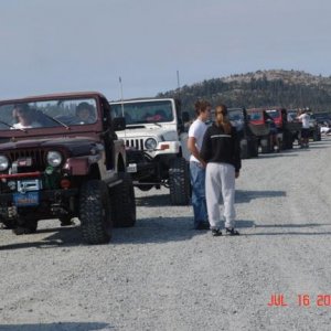 Line of jeepz