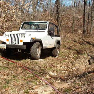 Jeep on the Rocks