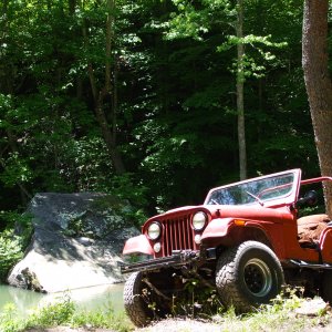 Looks like a jeep commercial!