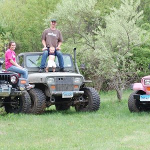 2009 topless day jeep family