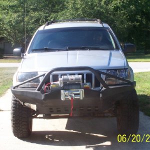 New winch bumper