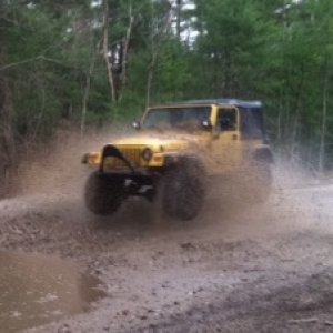 jumpin from mud to mud