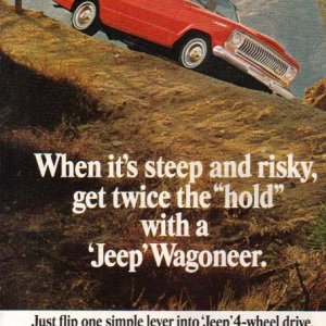 1966 JEEP WAGONEER - GET TWICE THE HOLD