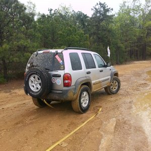 Jeep Liberty offroad