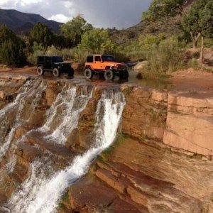 Jeep Waterfall