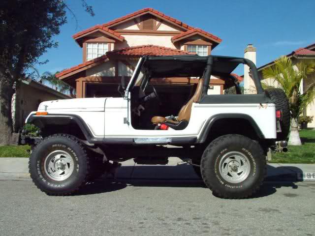 1992 Jeep wrangler body lift