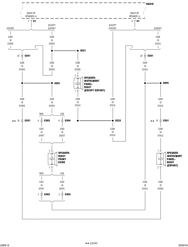 2006 Jeep Grand Cherokee Radio Wiring Harness Collection - Wiring