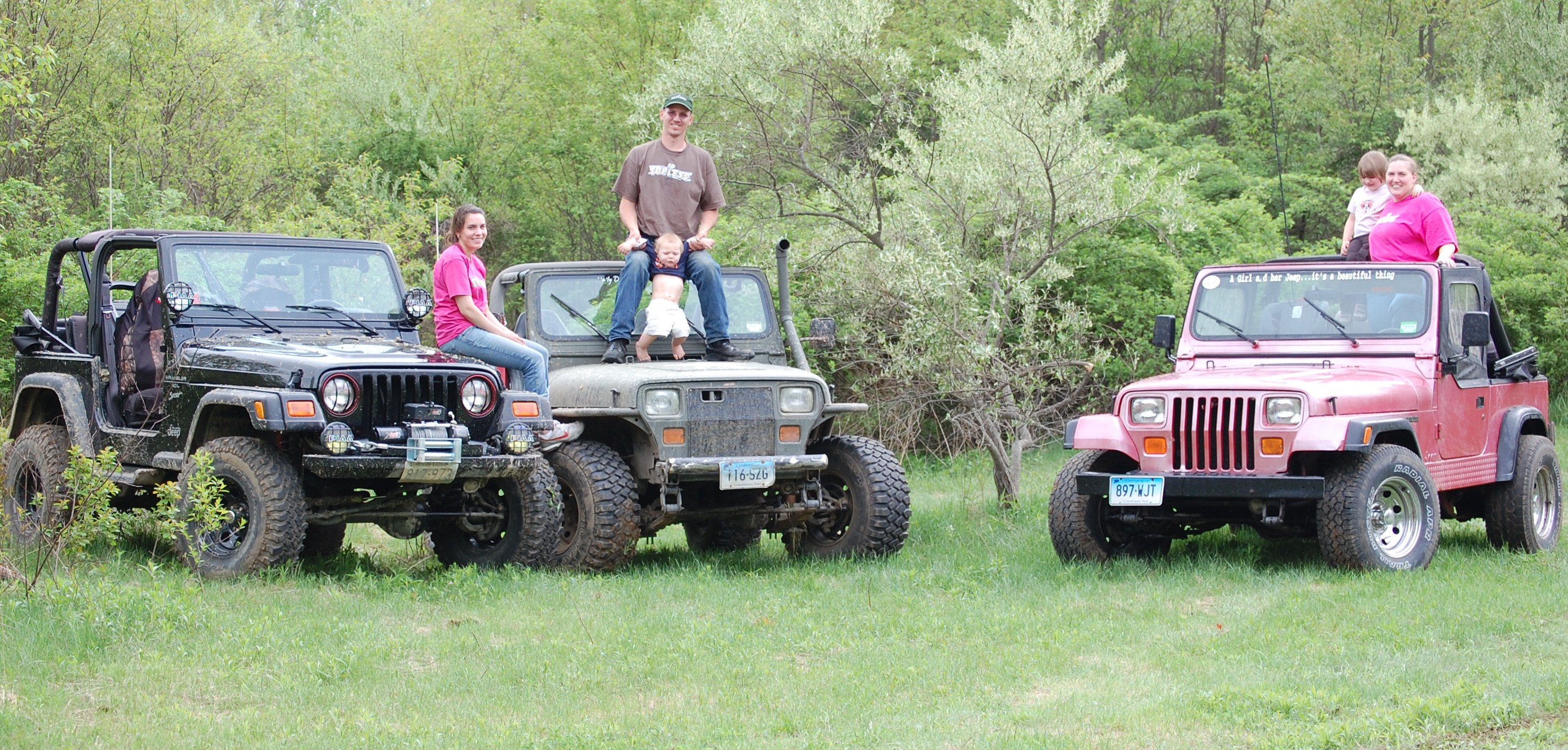 2009 topless day jeep family
