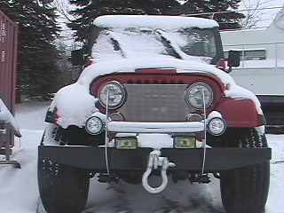 84 CJ 7  in Wisconsin &quot;Tugger&quot;