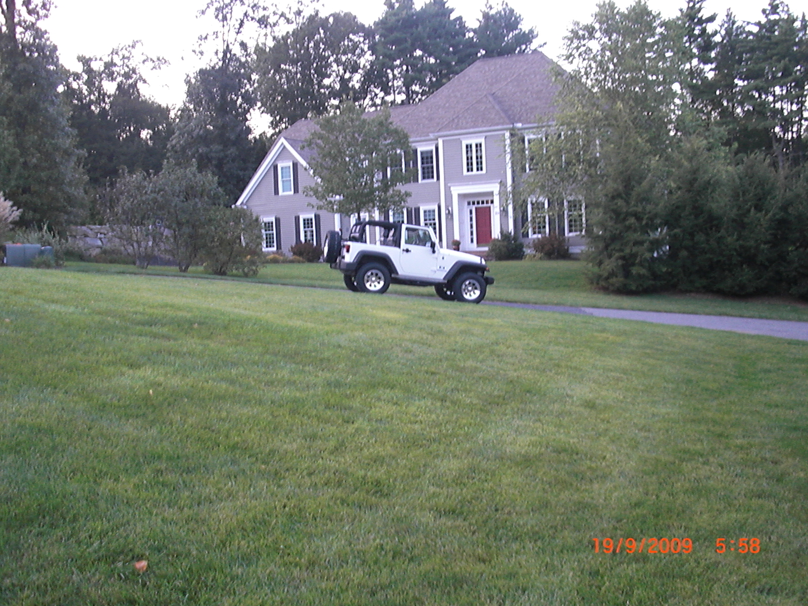 First Jeep in the driveway - Nice!