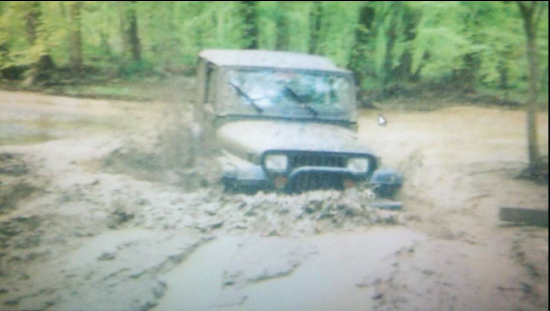 Fording the river