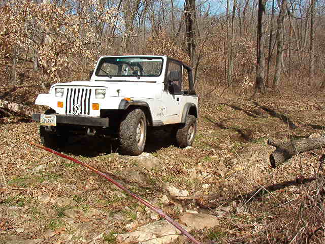 Jeep on the Rocks