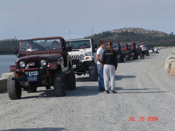 Line of jeepz
