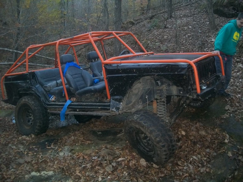 russells cherokee with fresh paint