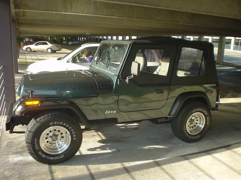 The Jeep as I bought it
