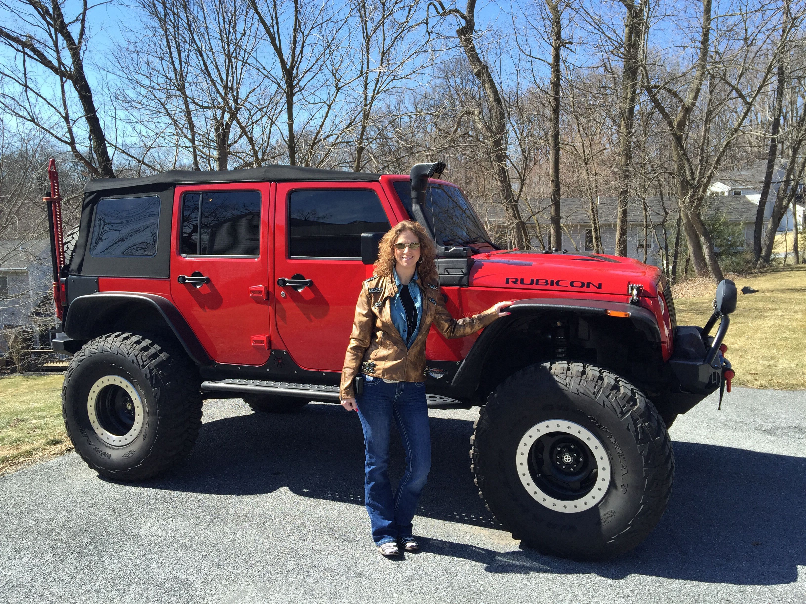 Wife &amp; my new 2012 rubicon
